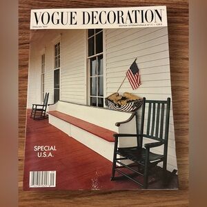 Vogue Decoration International Edition Special U.S.A  September 1987